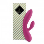 Розовый вибратор-кролик Lea Rabbit Vibrator - 20,2 см.