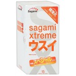 Ультратонкие презервативы Sagami Xtreme Superthin - 15 шт.