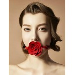 Изысканный кляп в форме розы Rose Ball Gag