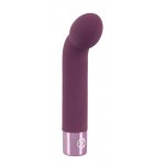 Фиолетовый G-стимулятор с вибрацией G-Spot Vibe - 16 см.